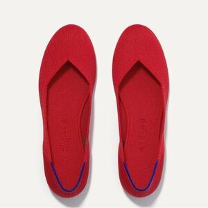 LIKE NEW Rothy’s The Flat in Red